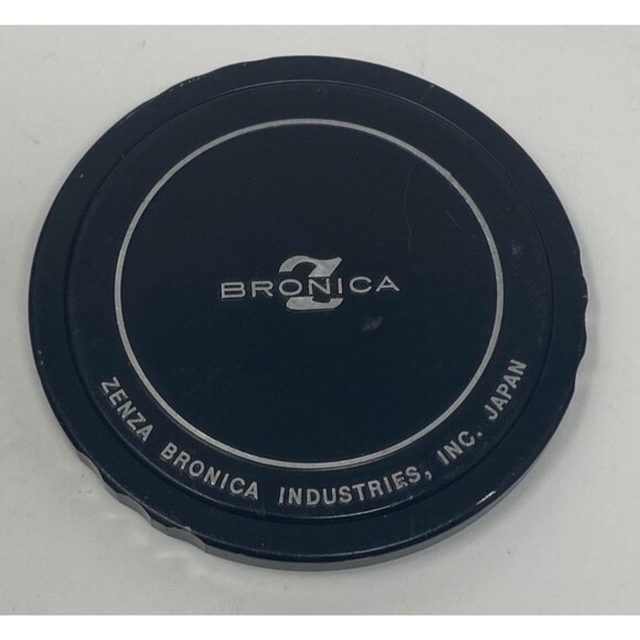 Vintage Authentic Zenza Bronica 67mm Metal Front Lens Cap Screw-On Threaded - Picture 1 of 2